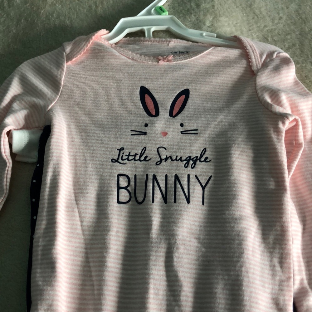 3 PIECE BUNNY NEWBORN SET